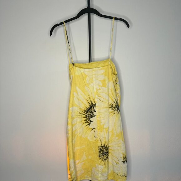 H&M | Cotton Sunflower Dress | Light Yellow | Size S | NWOT​​ - Picture 3 of 5